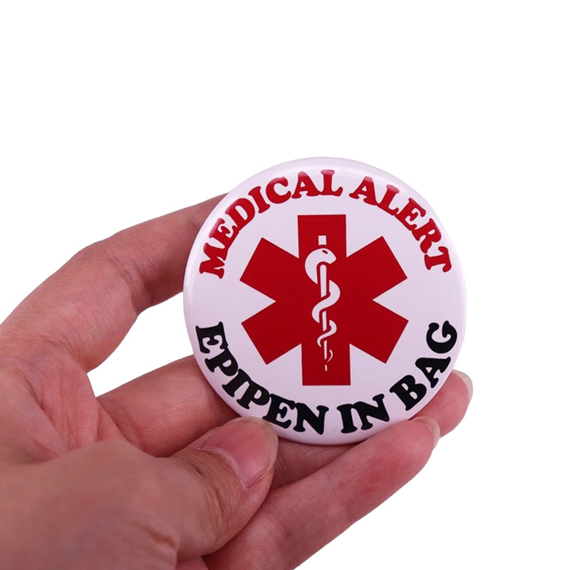 Pin — ‘Medical Alert. EpiPen Bag’