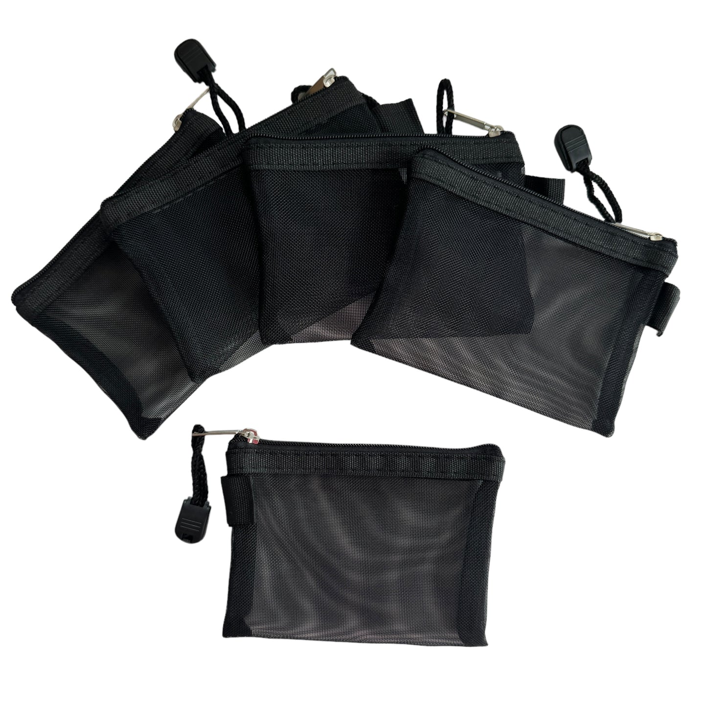 Mesh Zipper Purse