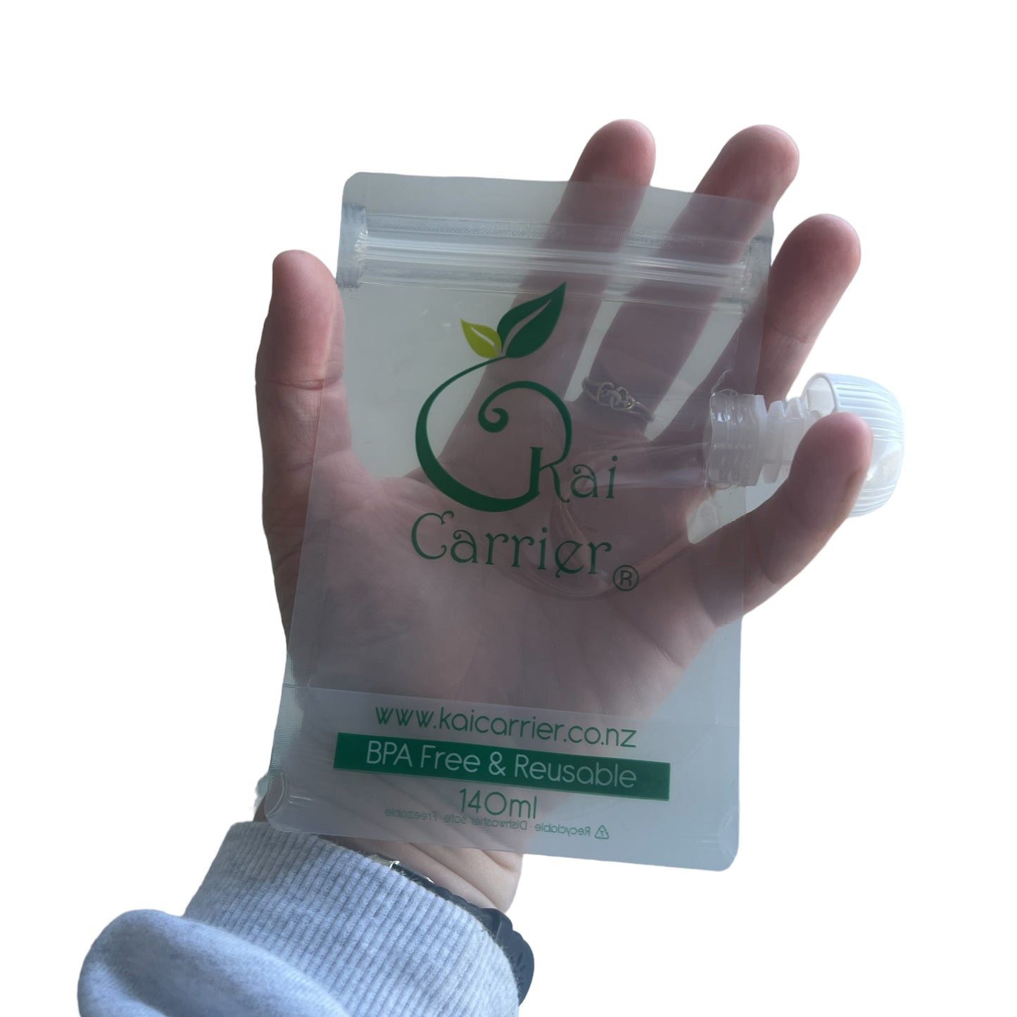 Kai Carrier Bags 140ml — Feeding Tube Attachment