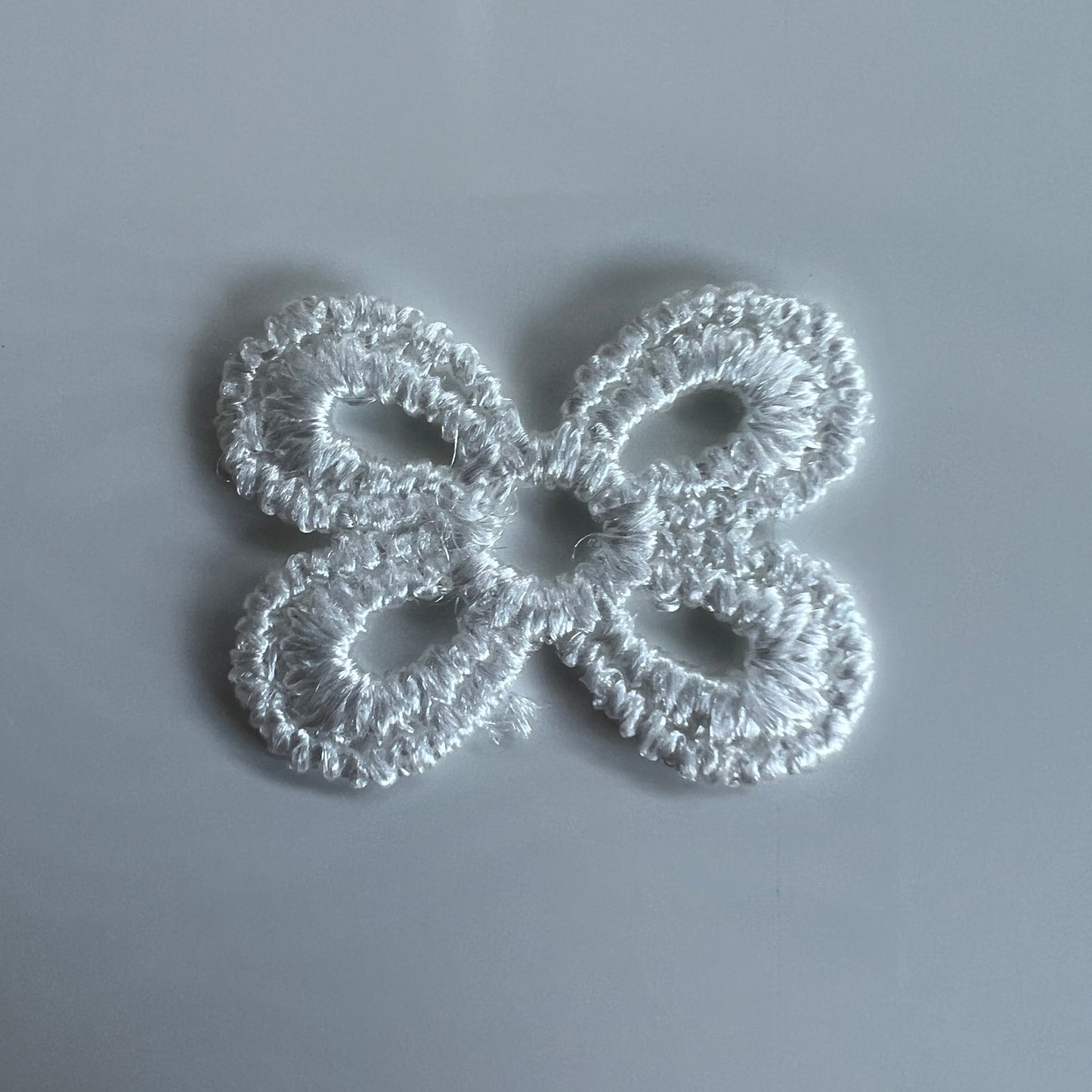 Embroidered Lace — Flowers + Hearts