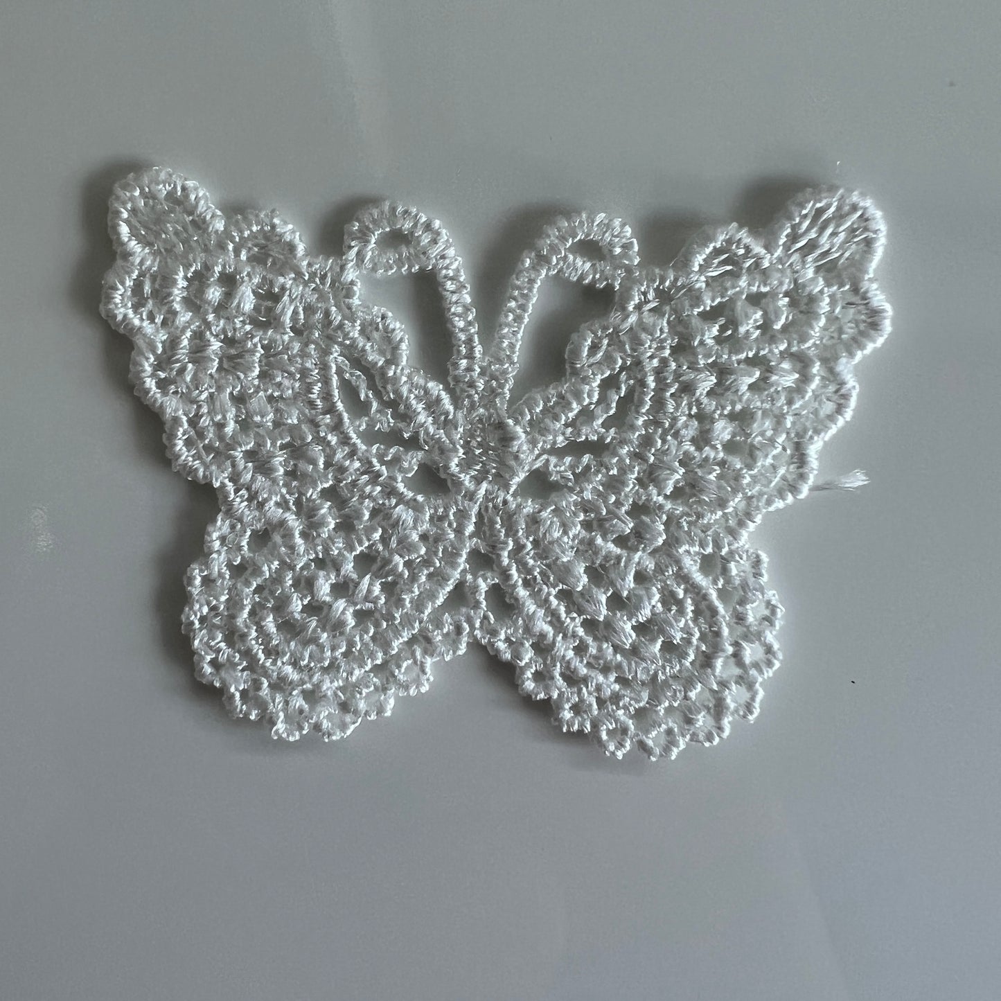 Embroidered Lace — Flowers + Hearts