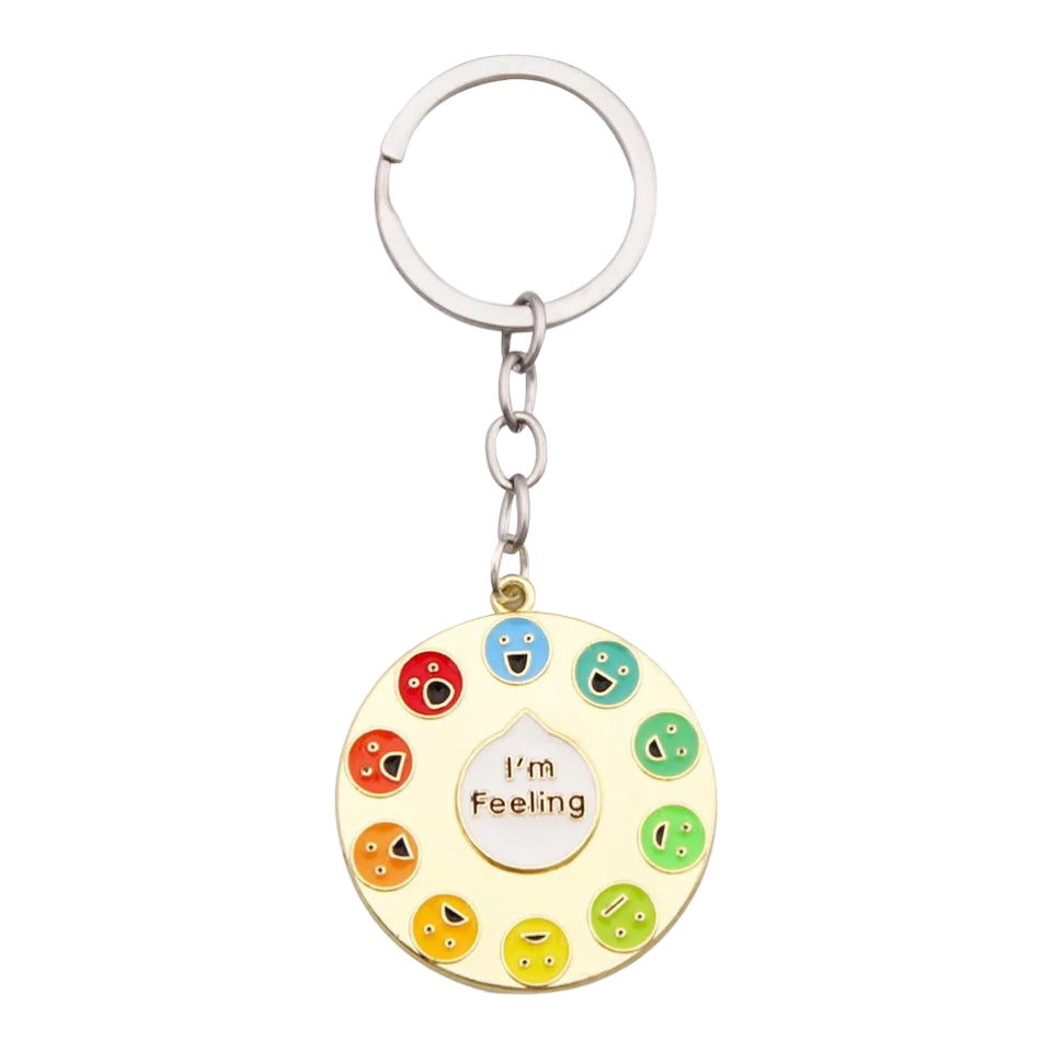 Keyring — ‘I’m Feeling’ with Spinner