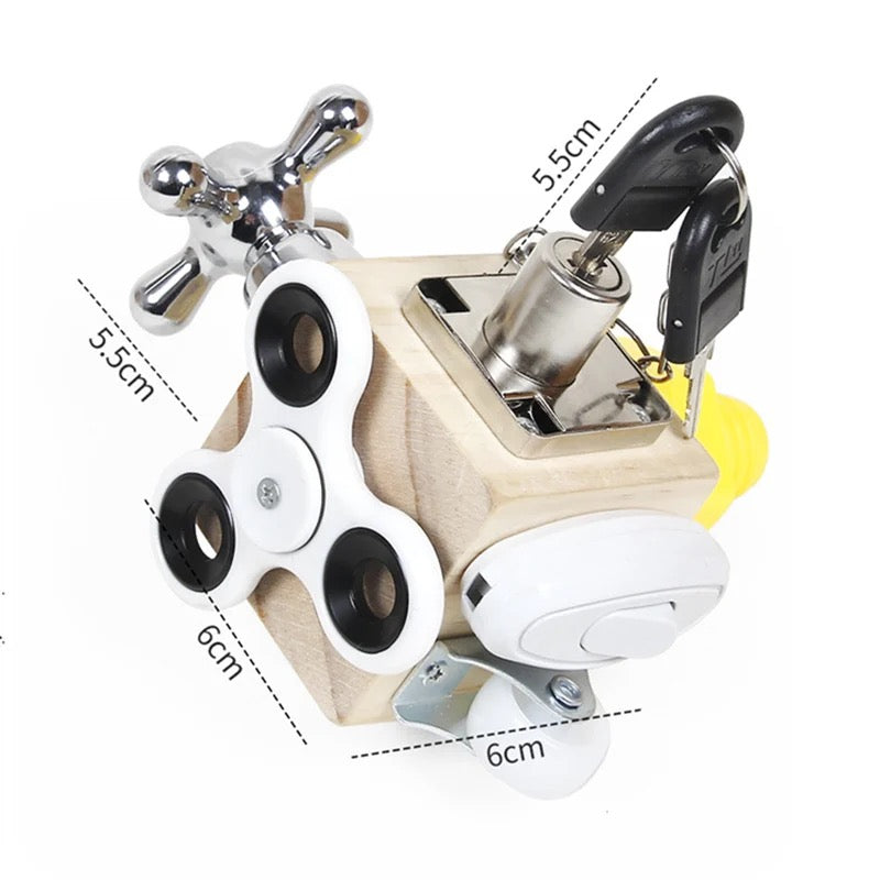 Kids Busy Activity Cube