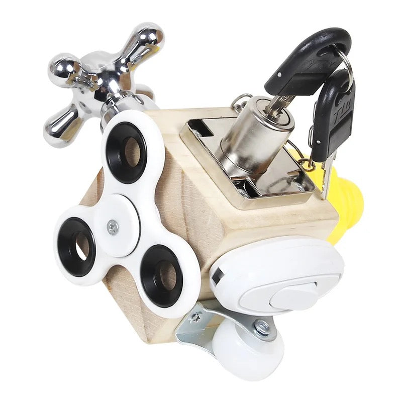Kids Busy Activity Cube