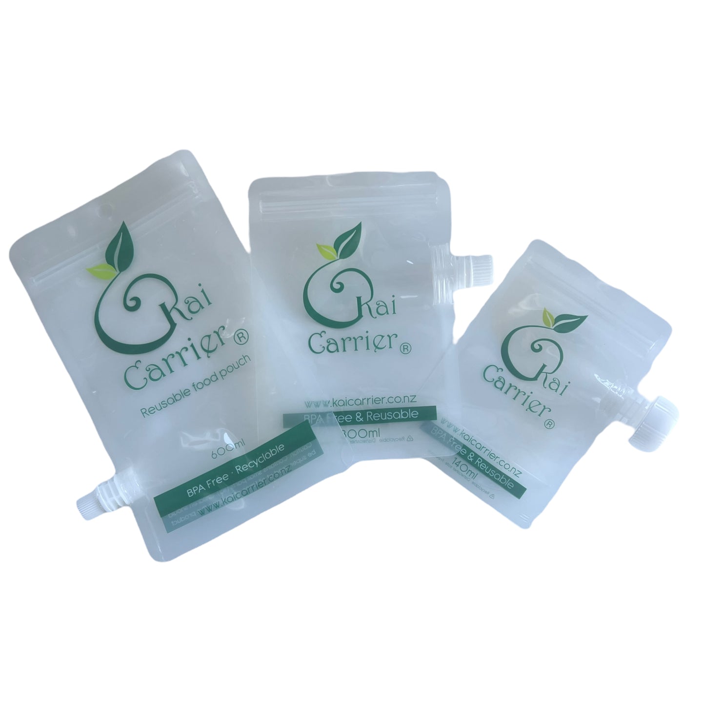 Kai Carrier Bags 140ml — Feeding Tube Attachment