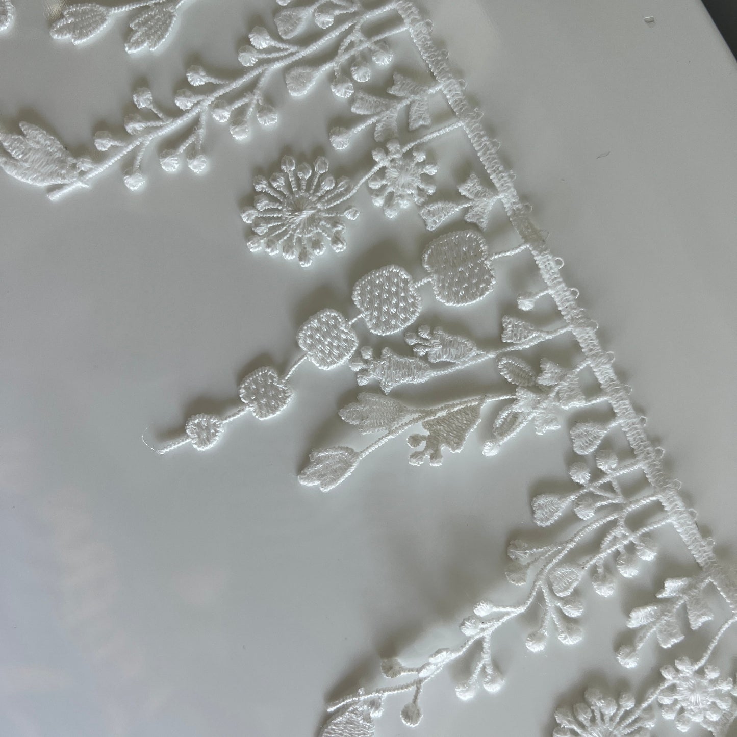 Embroidered Lace — Lace Frill
