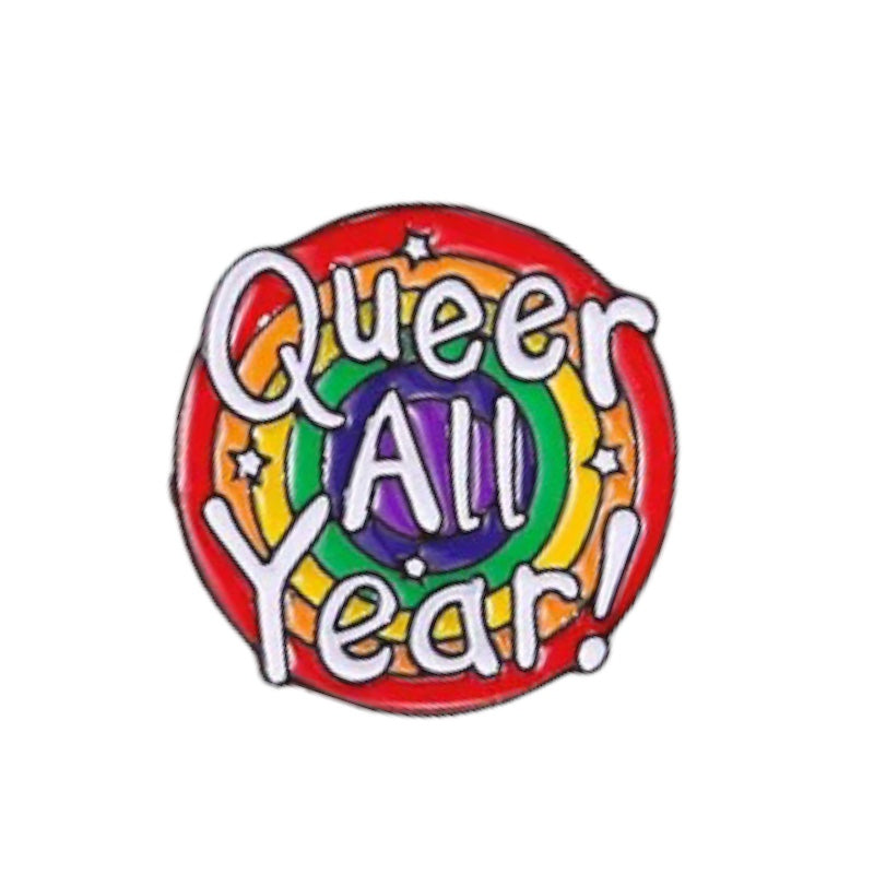 Pin — 'Queer All Year'