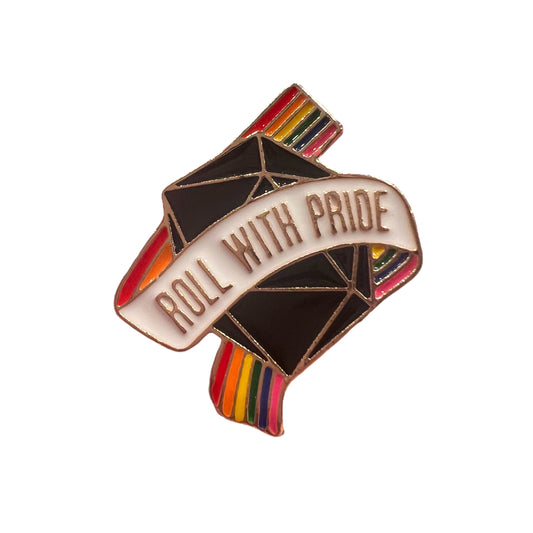 Pin — ‘Roll with pride’