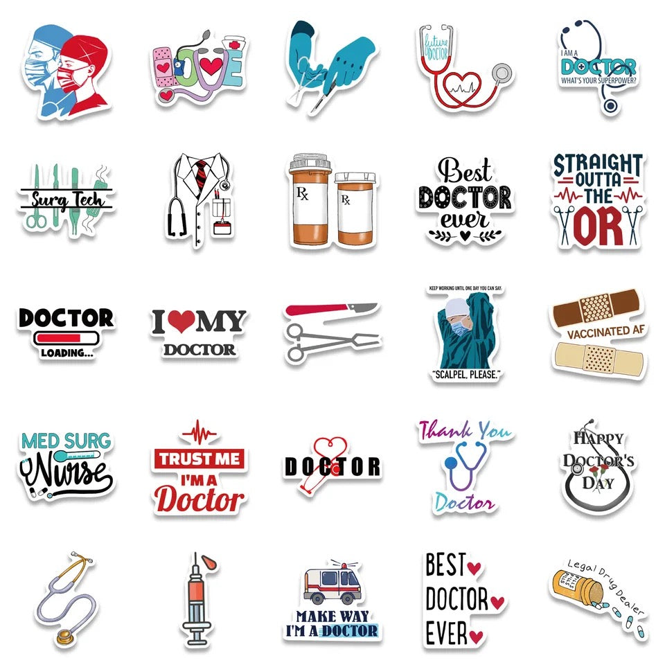 Stickers — Doctors / Medical Theme