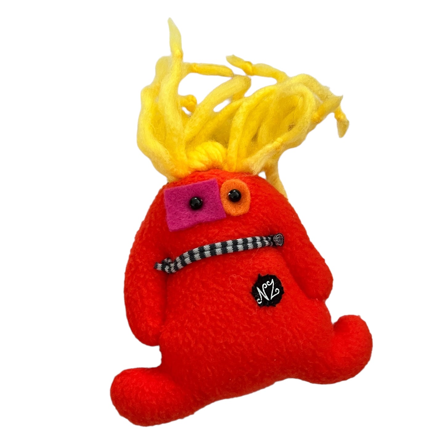 Troll Series, Mini Fleece Troll Splash Quilting Through and through NZ’er