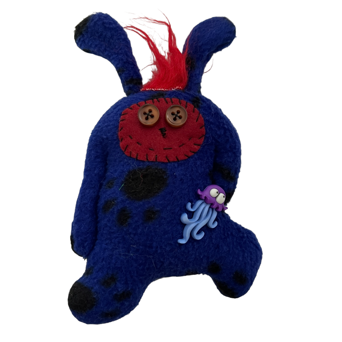 Troll Series, Mini Fleece Troll Splash Quilting