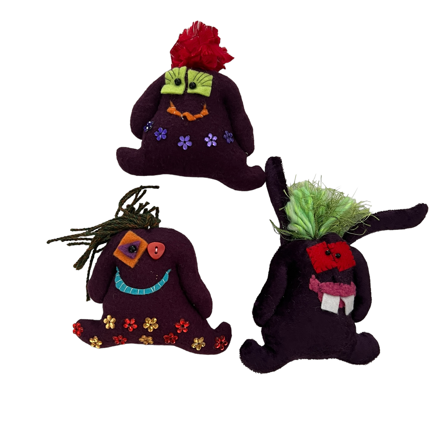 Troll Series, Mini Fleece Troll Splash Quilting