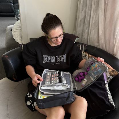 Extra Large Medication Travel Pouch