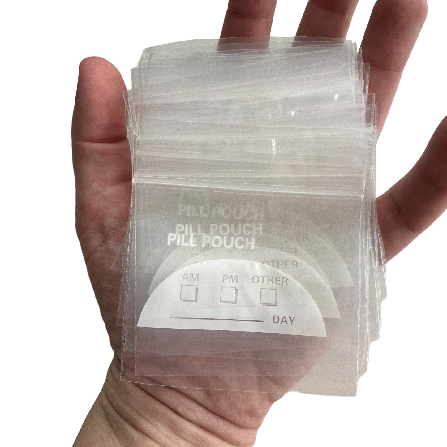 Pill Pouches — Medication ‘on the go’.