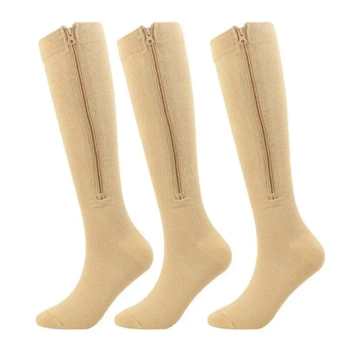 Compression Socks with Zipper (covered toe)