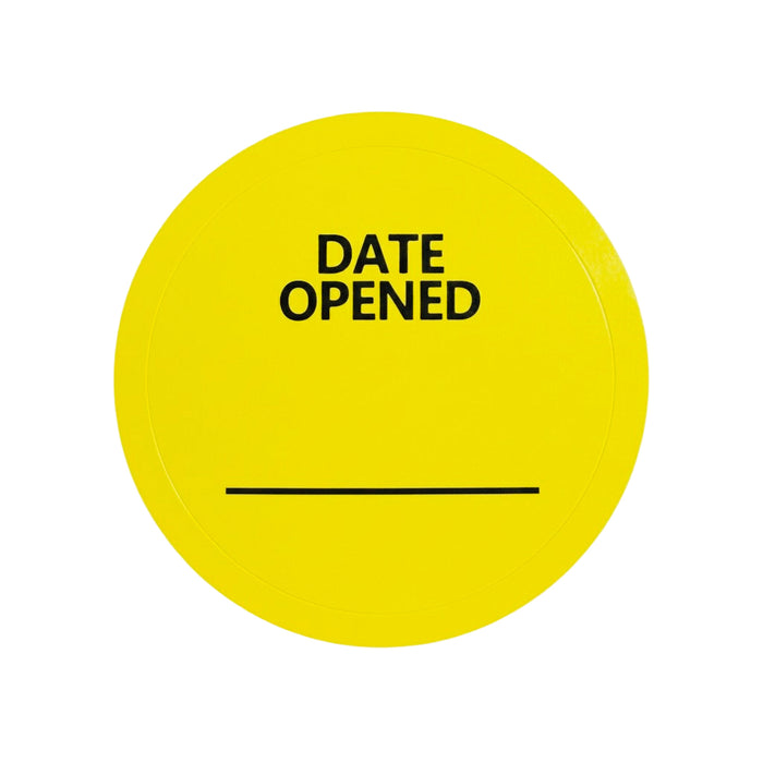Sticker — Date Opened