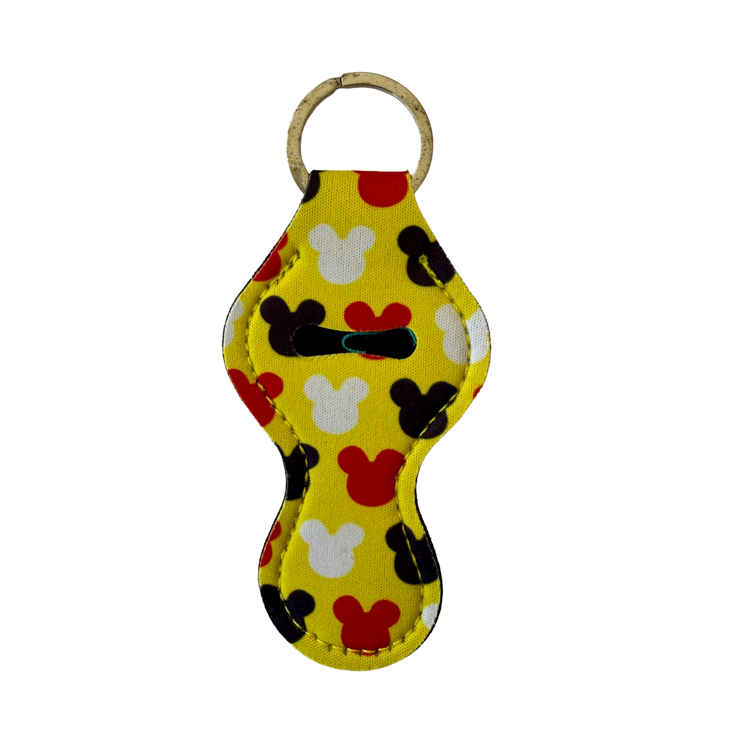 Keyring — Lipstick/Chapstick Holder