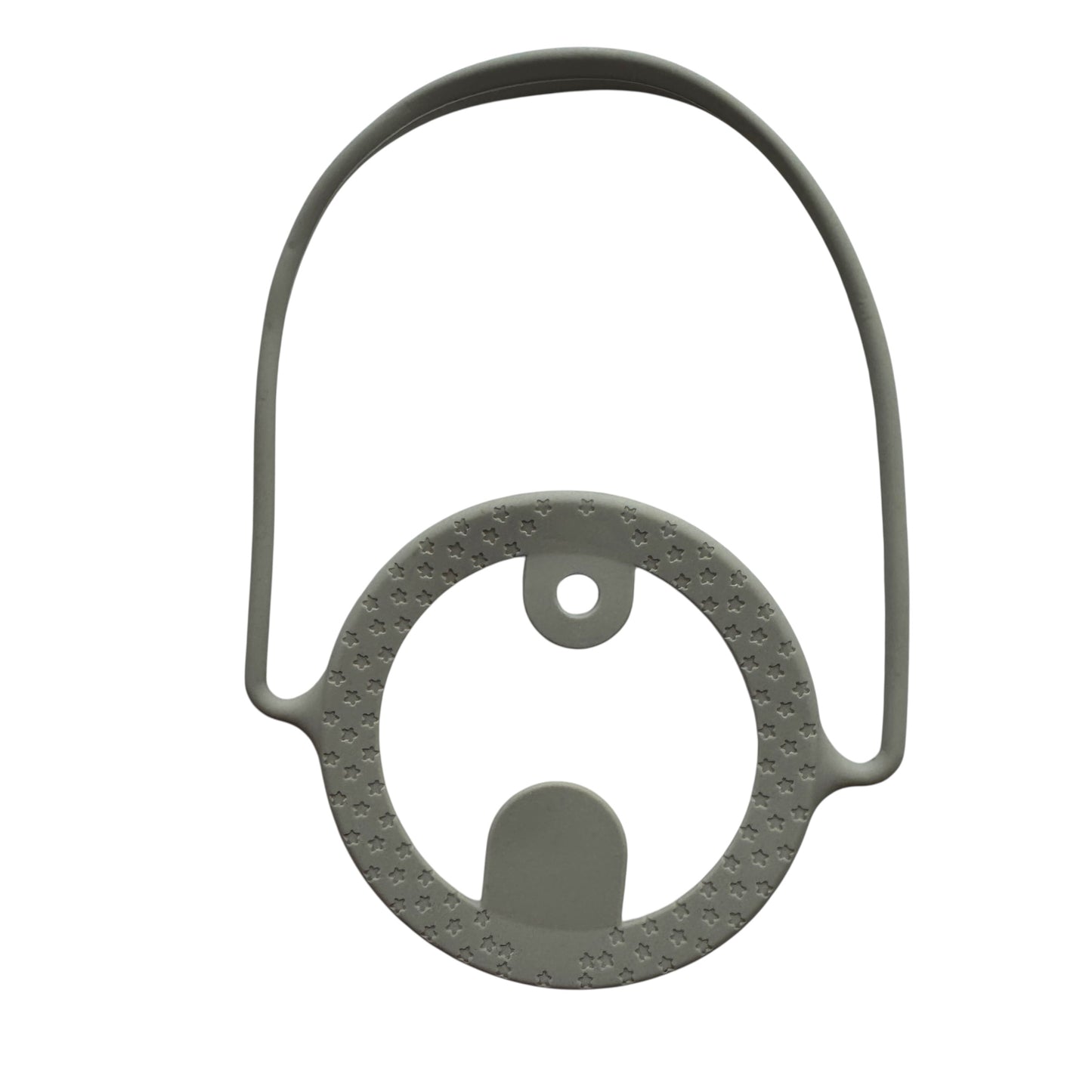 Silicone Drink Carrier Strap with Straw