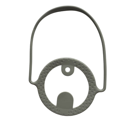 Silicone Drink Carrier Strap with Straw