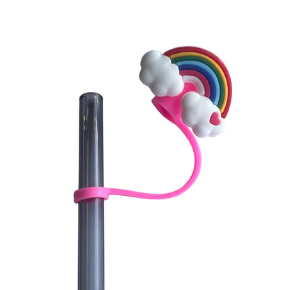 3D Pictured Straw Cap (Straw Lid)