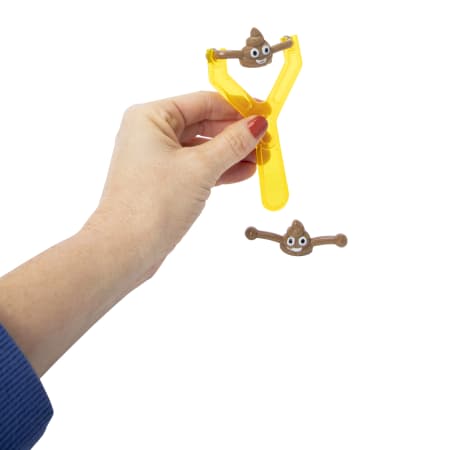 Catapulting Poop Emoji