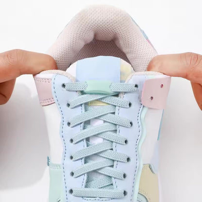 Adaptive ‘No Tie’ Elastic Shoelaces — with Buckle