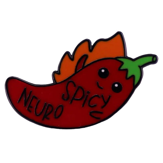 Pin — Neuro-Spicy Chilli