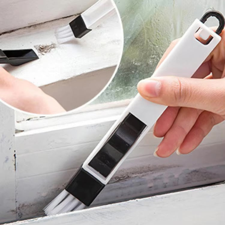 Multi-Purpose Crevice Brush with Scoop