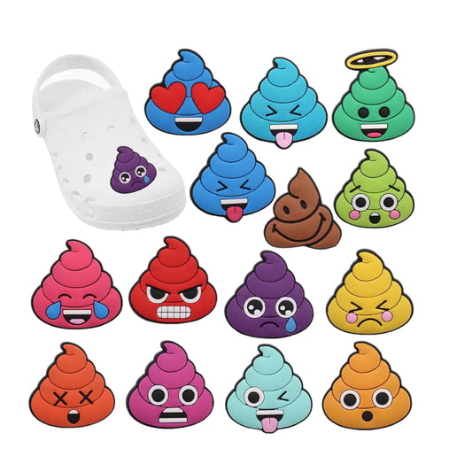 Shoe Charm — Poop Emoji (Bowel Health)