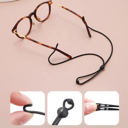 Adjustable Silicone Glasses Lanyard