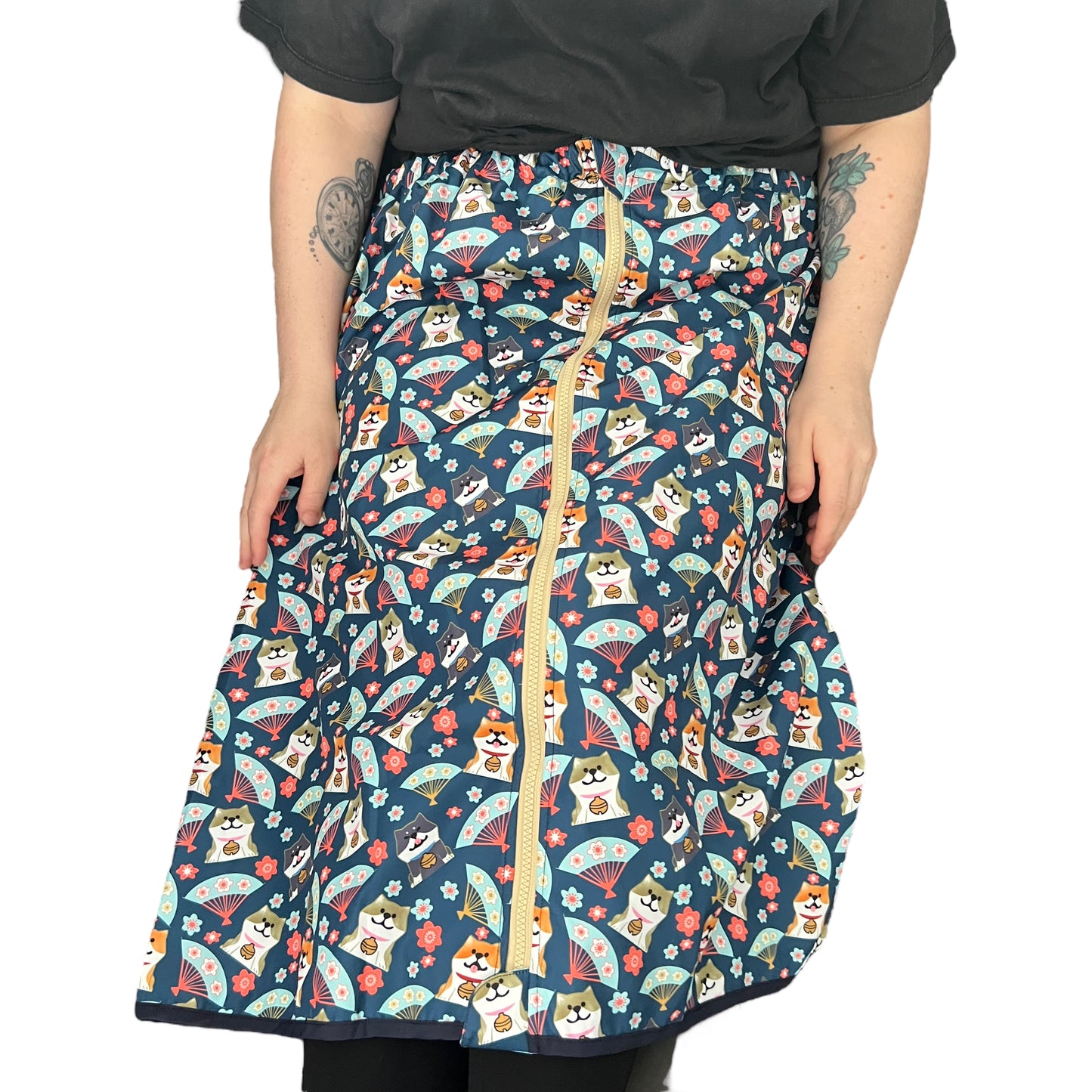 Adult Waterproof Continence Skirt (Zipper)