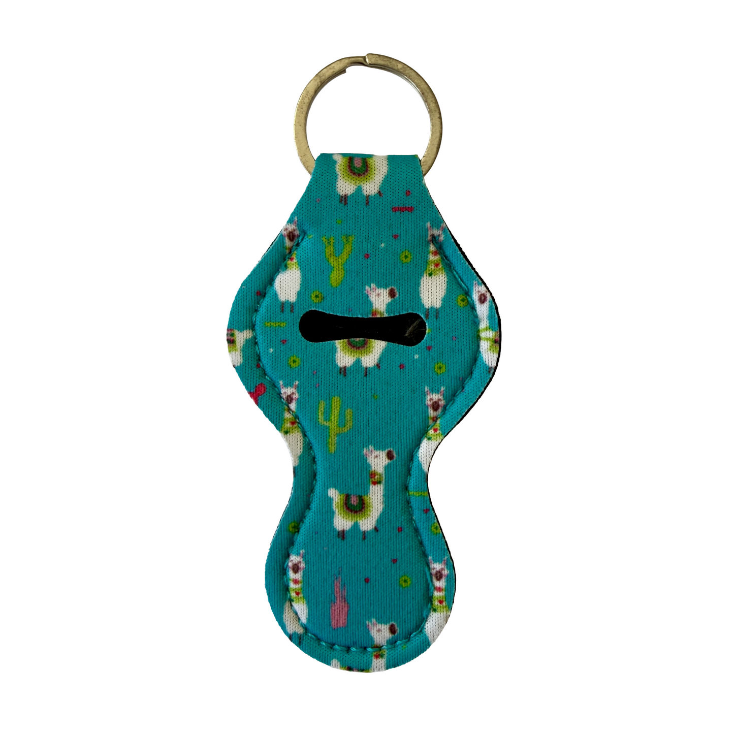 Keyring — Lipstick/Chapstick Holder