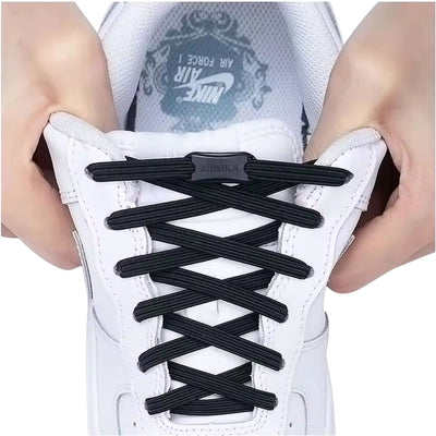 Adaptive ‘No Tie’ Elastic Shoelaces — with Buckle