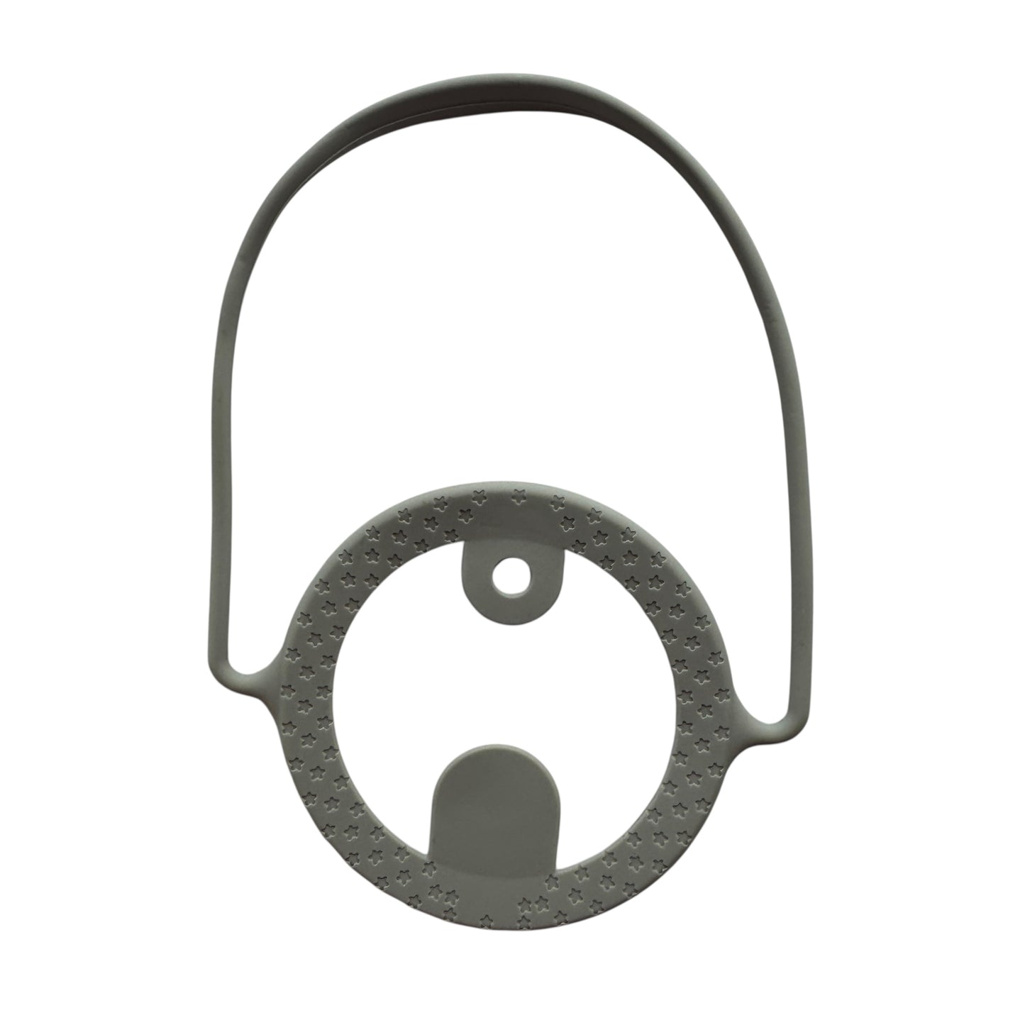 Silicone Drink Carrier Strap with Straw