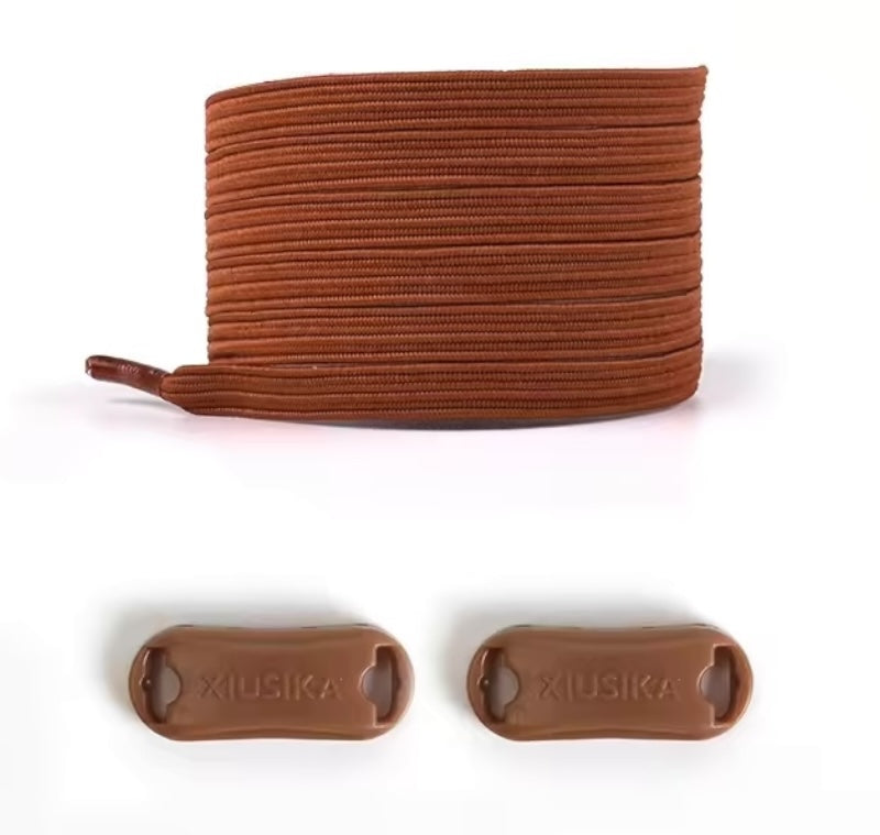 Adaptive ‘No Tie’ Elastic Shoelaces — with Buckle