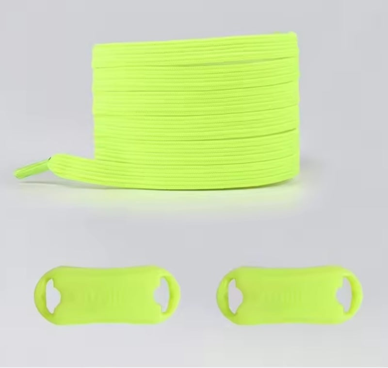 Adaptive ‘No Tie’ Elastic Shoelaces — with Buckle