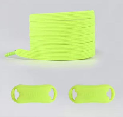 Adaptive ‘No Tie’ Elastic Shoelaces — with Buckle