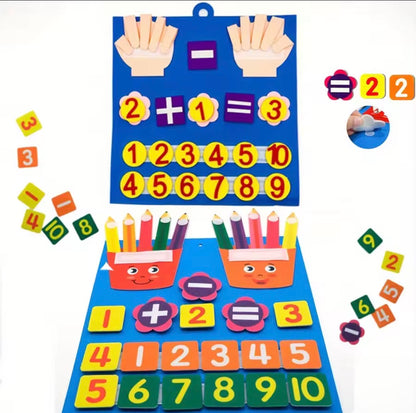 Felt Counting Activity Board