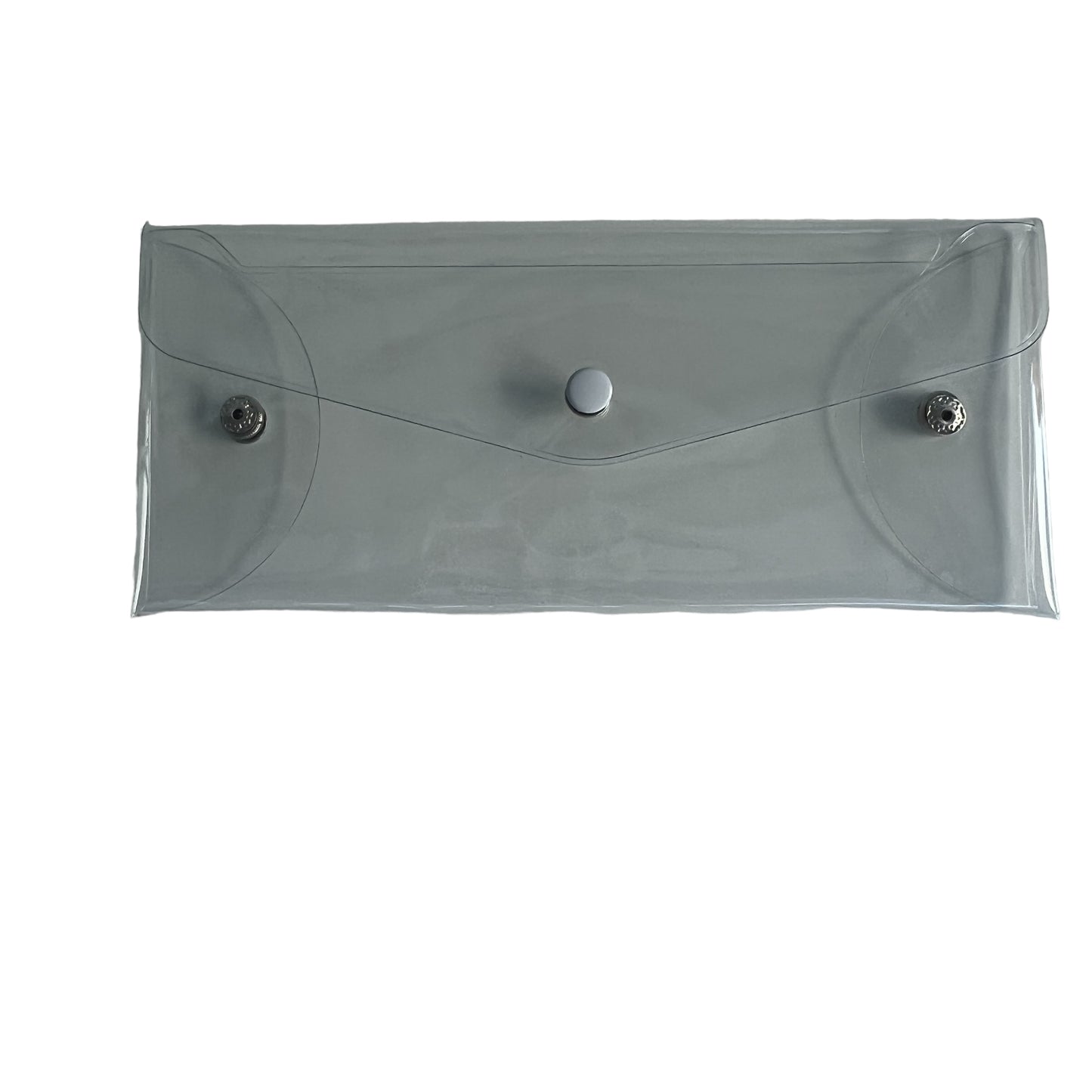 Transparent Snap Cosmetic Bag