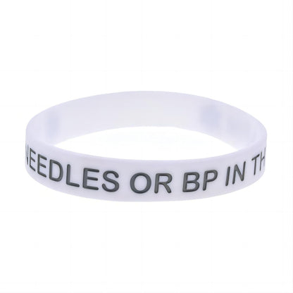 Awareness Bracelet — ‘No Needles or BP on this Arm’