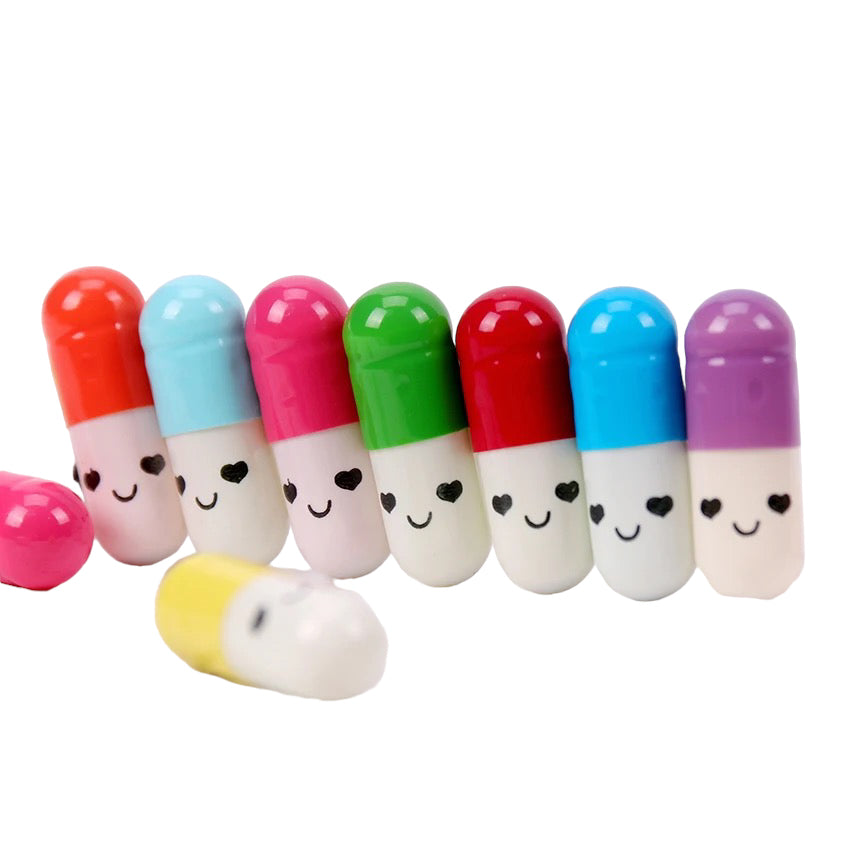 Emoticon Blank Note Capsules