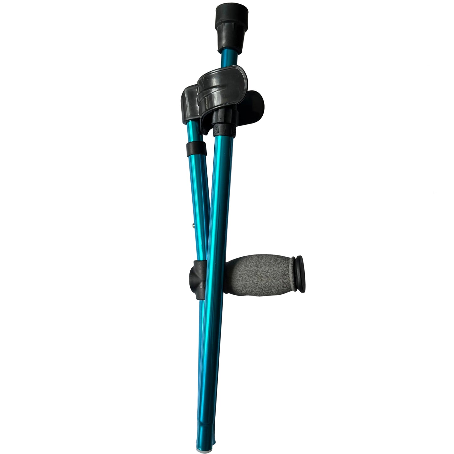 Walking Aid — Fold Up Crutch (Blue)