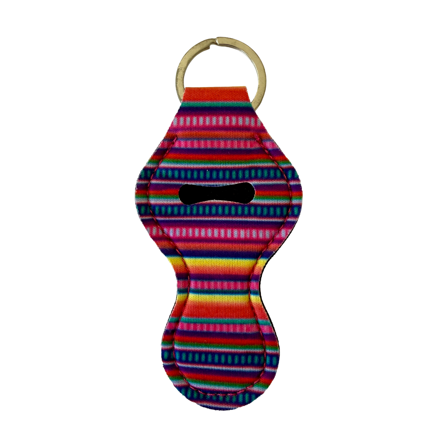 Keyring — Lipstick/Chapstick Holder