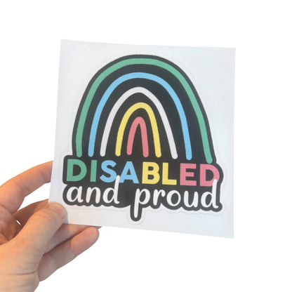 Sticker — Disabled And Proud