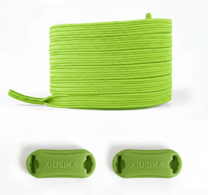 Adaptive ‘No Tie’ Elastic Shoelaces — with Buckle