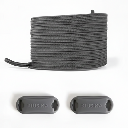 Adaptive ‘No Tie’ Elastic Shoelaces — with Buckle