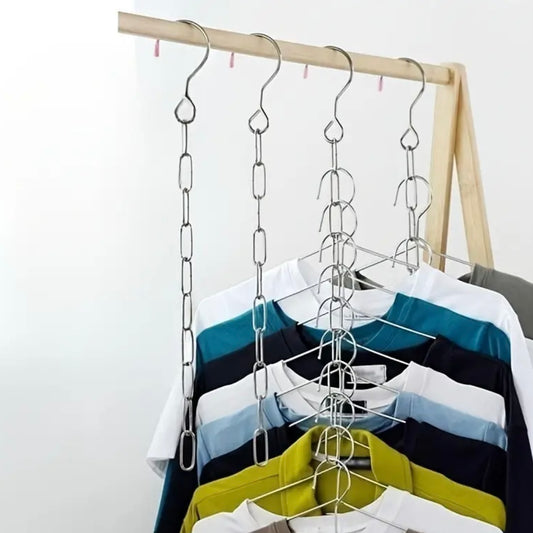 Drop Down Clothes Hangers (Stainless Steel)