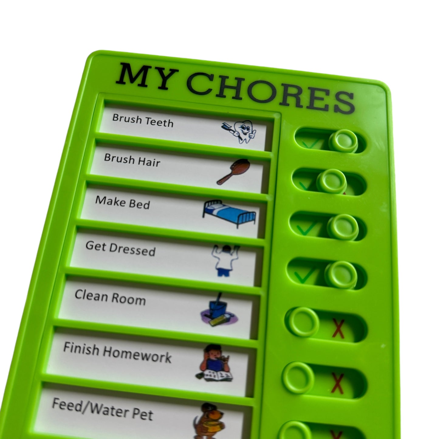 Reusable Daily Chores Chart