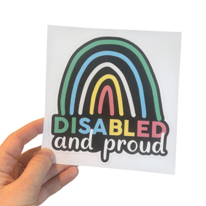 Sticker — Disabled And Proud