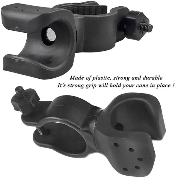 Light Holder / Crutch Holder For / Bike or Mobility Aid